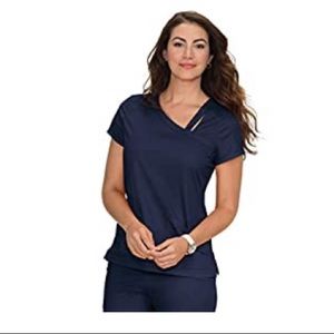 koi navy blue XL and XLT matching scrub set, Women